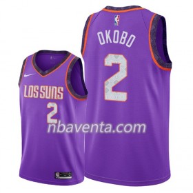 Camiseta Hombre Phoenix Suns Elie Okobo 2 2018-19 Nike City Edition Violeta Swingman